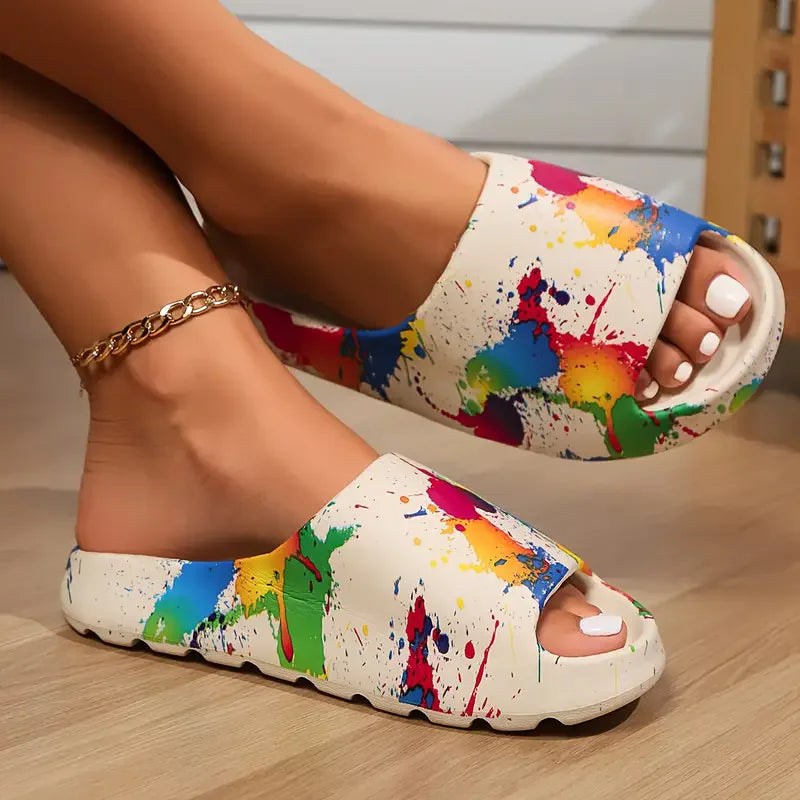 New Men Slippers Women Shoes Summer Beach Slippers Luxury Brand Outdoor Indoor Eva Soft Flip Flops Male Anti-slip Shoes 36-45 Pi-Mart