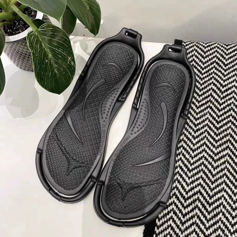 Travel Slippers Foldable EVA Soft Quick Drying Unisex Portable For Hotel Bathroom Shower Men Women LadyShow.Store