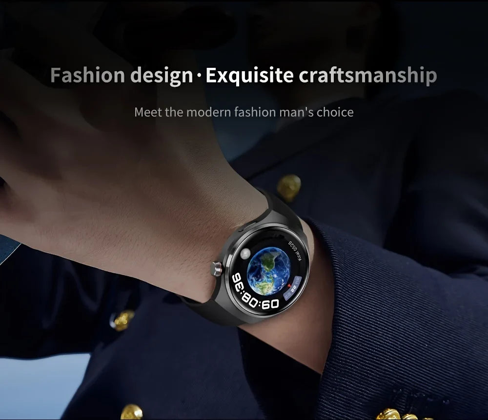 G.L Wear 2025 New Men's Smart Watch HD Display Health Tracking Bluetooth Calling Voice Assistant Sports Smartwatch LadyShow.Store
