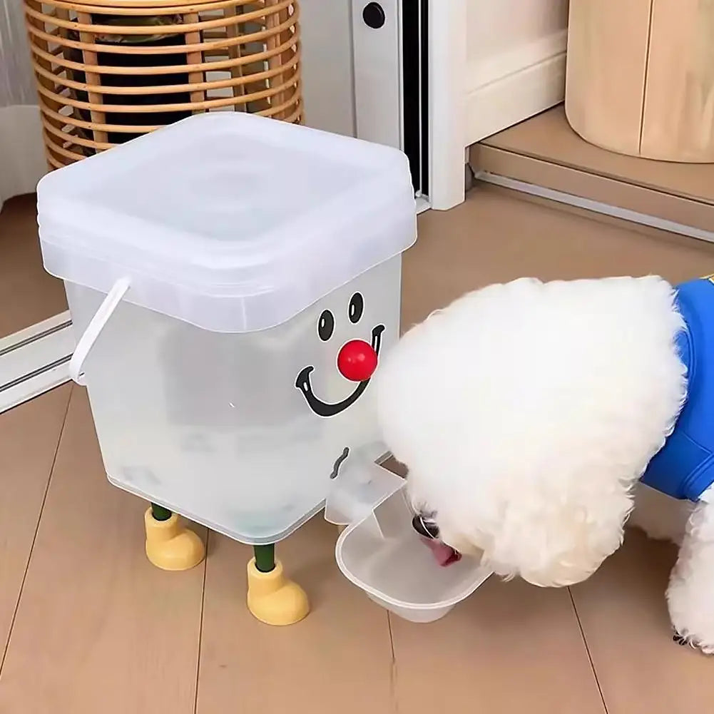 Pet Water Fountain Automatic Gravity Water Dispenser 3L Large Capacity Water Bowl for Cats Dogs Wireless Pet Drinker Pi-Mart