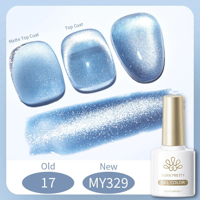 BORN PRETTY 117 Colors Cat Magnetic Gel Nail Polish 10ml Full Coverage Varnish Semi Permanent Super Gorgeous Nails Manicure Tri Light Beauty