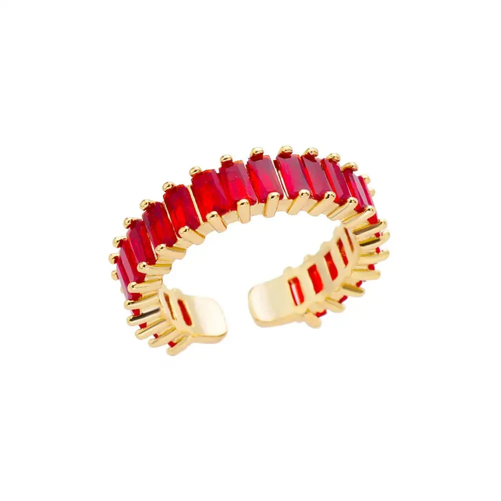 316L Stainless Steel Rings for Women Gold Color Never Fade Luxury Classic rings wedding couple rings Jewelry Free Shipping Pi-Mart