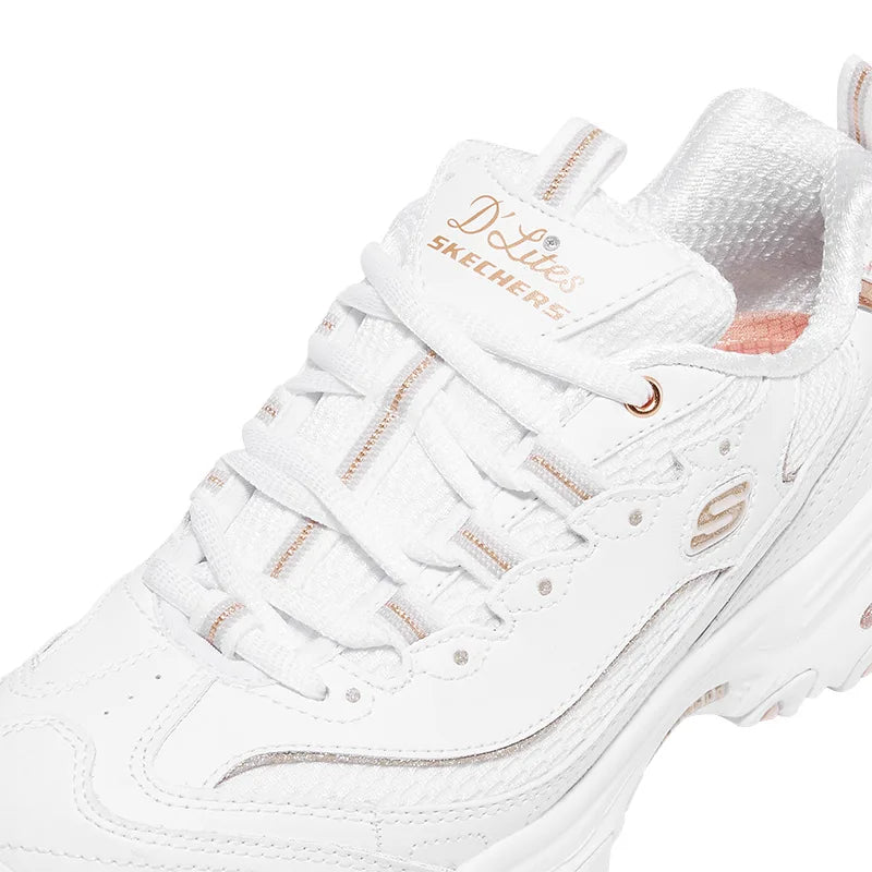 Skechers Shoes for Women D‘LITES Classic Dad Shoes Casual Comfortable Breathable Female Chunky Sneakers skerchers para mujeres Pi-Mart