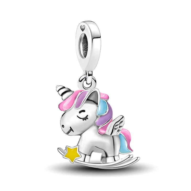 925 Sterling Silver Sunglasses Duck Puppy Cooking Mouse Bead Diy Bracelet Bangle Making Gift Of High Quality Fine Jewelry Pi-Mart