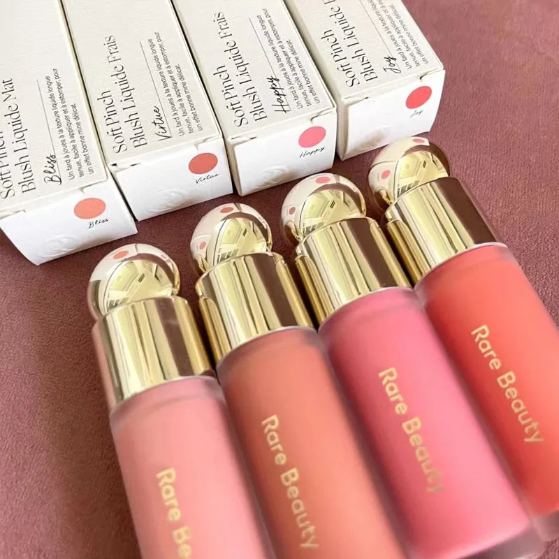 Rare Beauty Light Silky Touch Highlighter Soft Pinch Liquid Blusher Positive Light Lqiuid Luminizer Lasting Oil Control Makeup LadyShow.Store