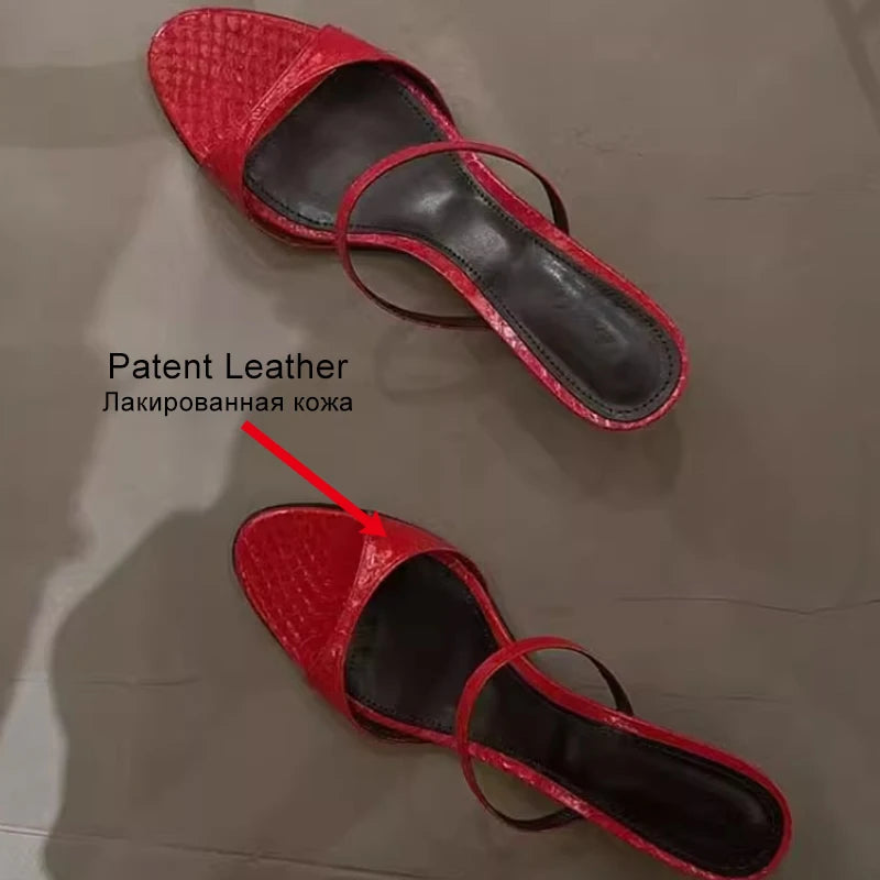JOZHAMTA Size 34-43 Women Real Leather Casual Flats Slippers Comfort Slides Sandals Soft  Fashion 2025 Daily Home Outdoor Pi-Mart