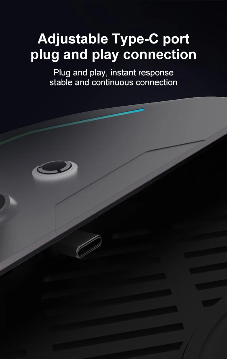 Lenovo Legion G9 Wireless Controller Features High-Precision Type-C Direct Connection, 200K Hall-Effect Joystick, Suitable for Y700 Third/Fourth Generation Type-C Low-Latency Direct Connection Pi-Mart