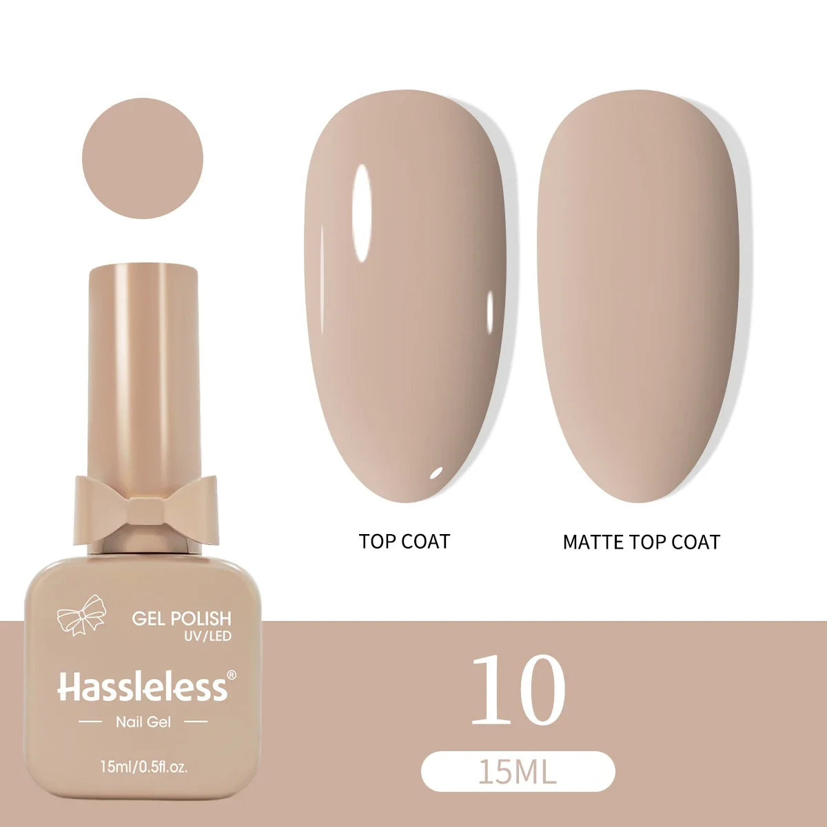 Single-use 15ml gel nail polish, convenient for home or salon manicures, easy to remove. Tri Light Beauty