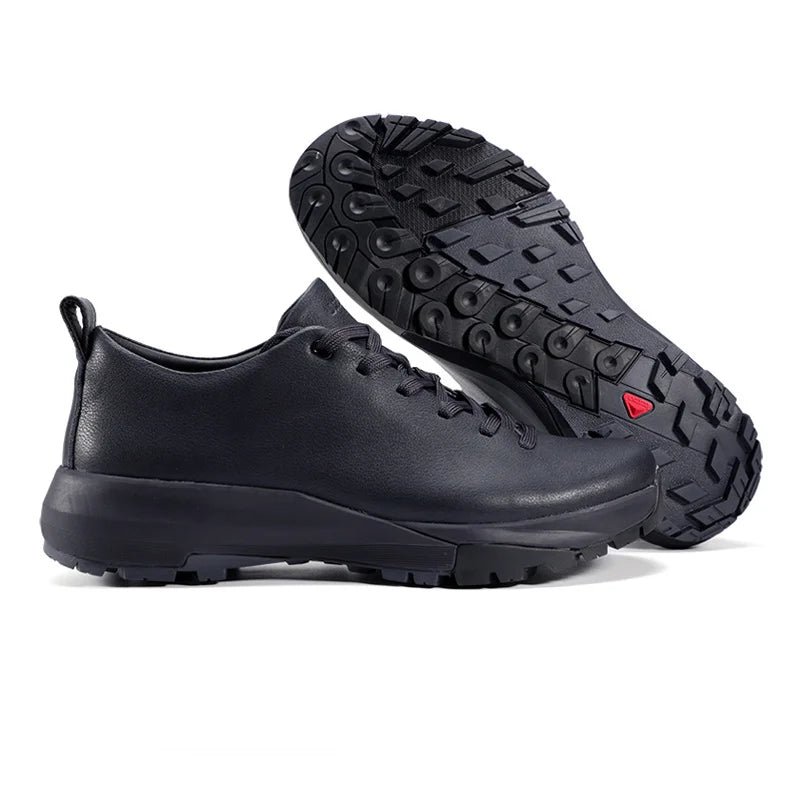 Men Sports Running Shoes Outdoor Walking Soft Casual Sneakers Fashion Designer Genuine Leather Sneaker Waterproof Shoes Men Pi-Mart