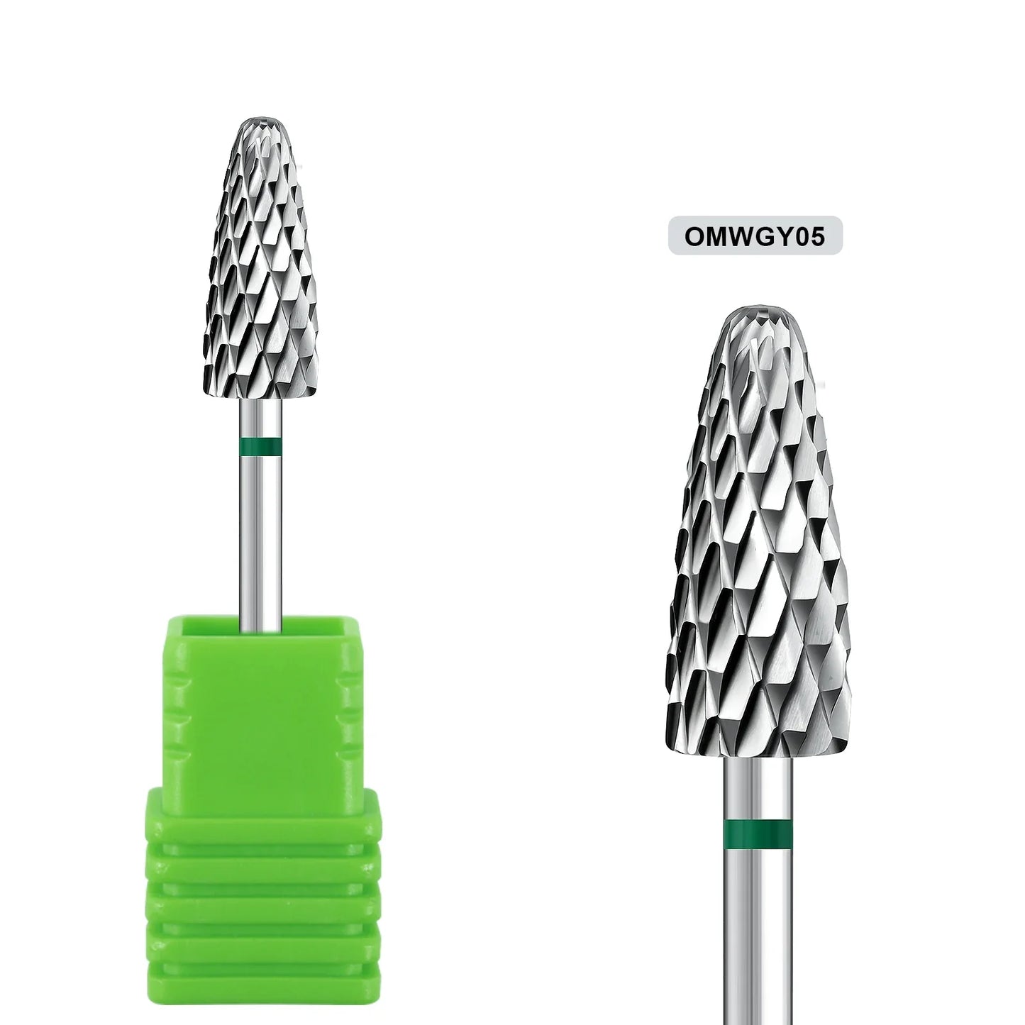 1pcs Tungsten Steel Nail Cuticle Drill Bits Carbide Rotate Electric Ceramic Milling Cutter For Manicure Gel Polish Remover Tri Light Beauty