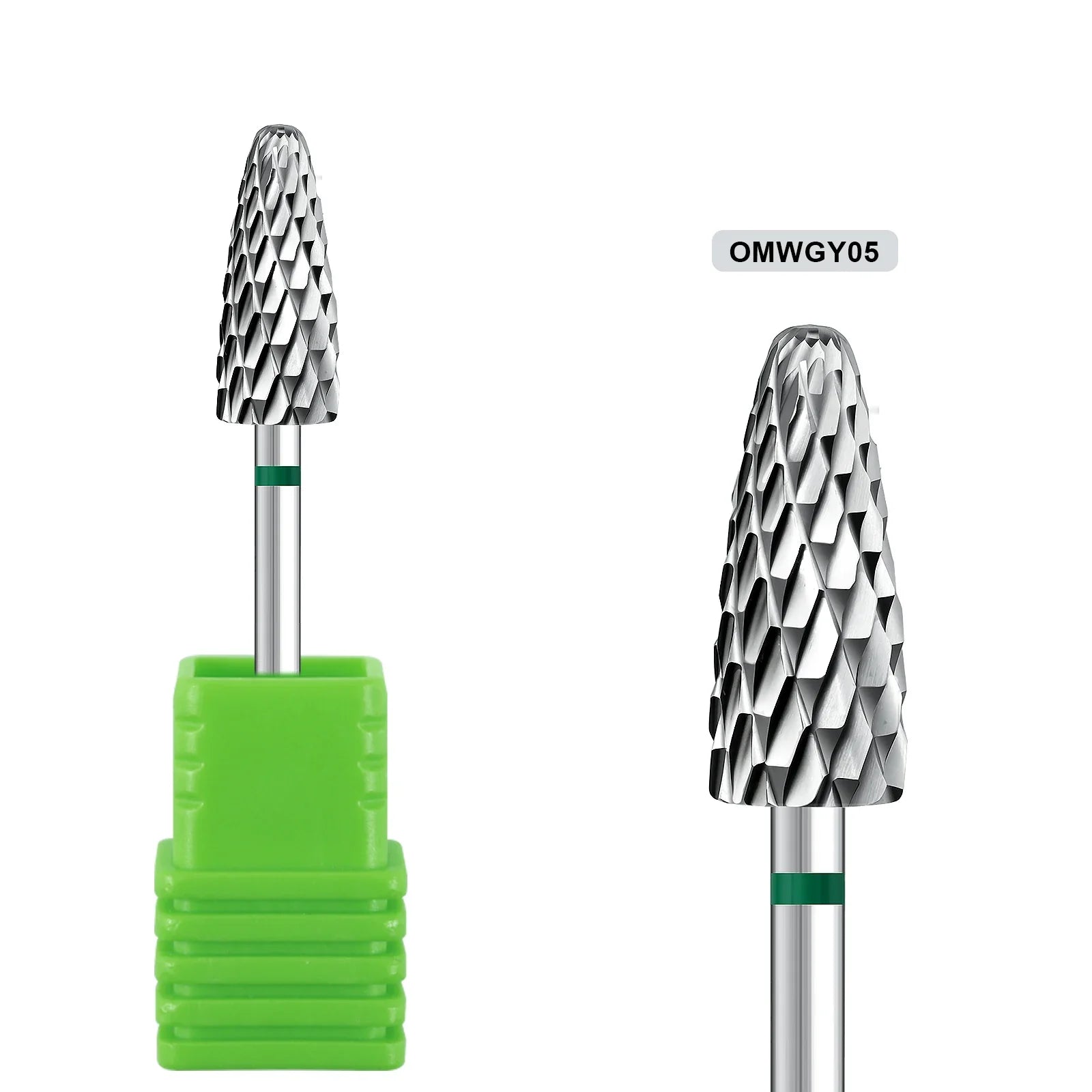 1pcs Tungsten Steel Nail Cuticle Drill Bits Carbide Rotate Electric Ceramic Milling Cutter For Manicure Gel Polish Remover Tri Light Beauty