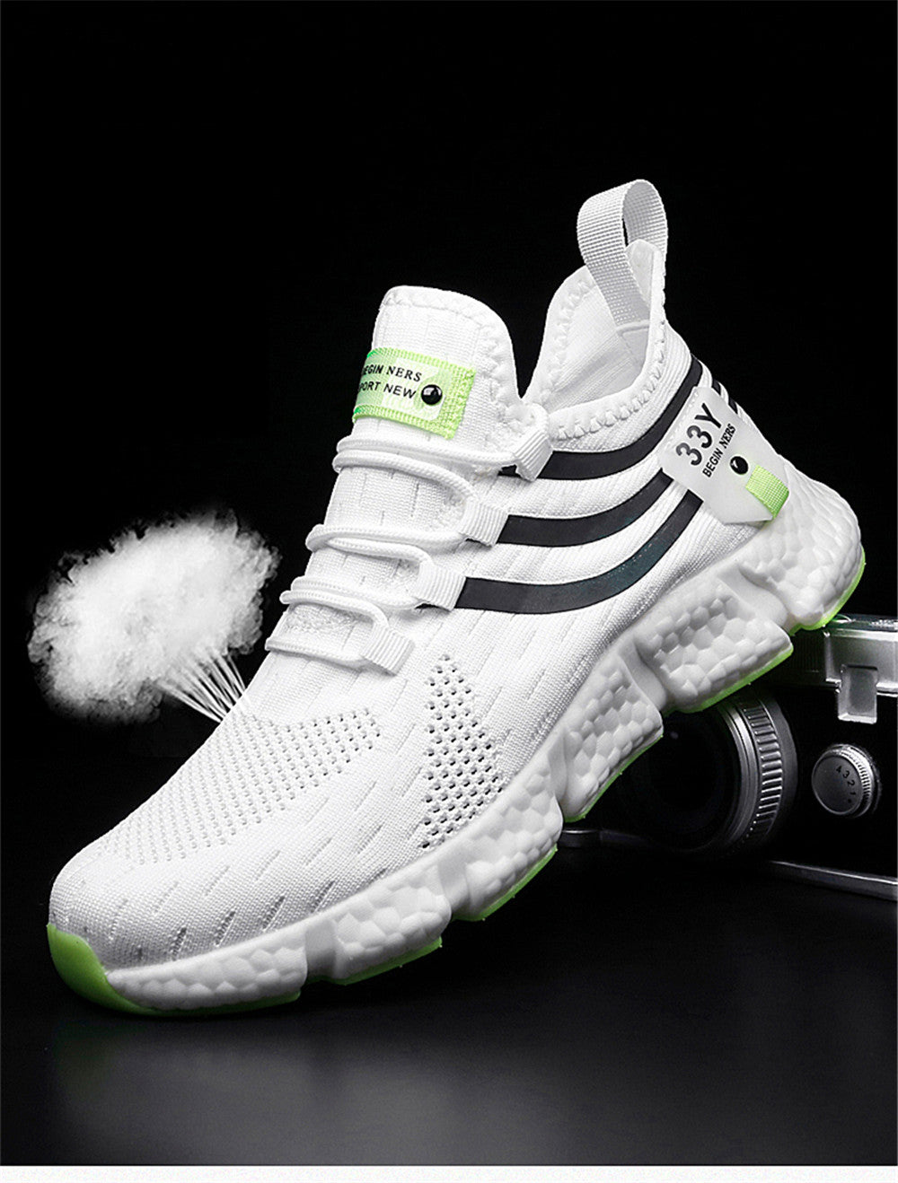 Sneakers Women Breathable Fashion Running Shoes Comfortable Casual Shoes Unisex Men Tenis Masculino Lightweiht Sports Shoes Pi-Mart