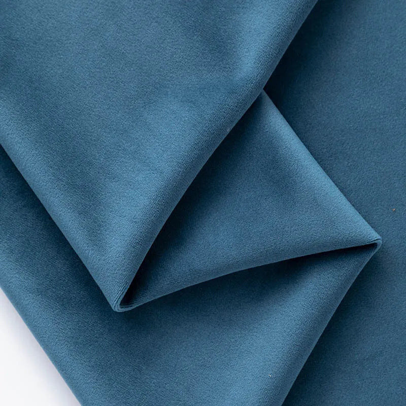 Velvet Fabric Thicken Dutch Velvet Short Plush for Upholstery Cushion Sofa Table Runners by Half Meter Pi-Mart