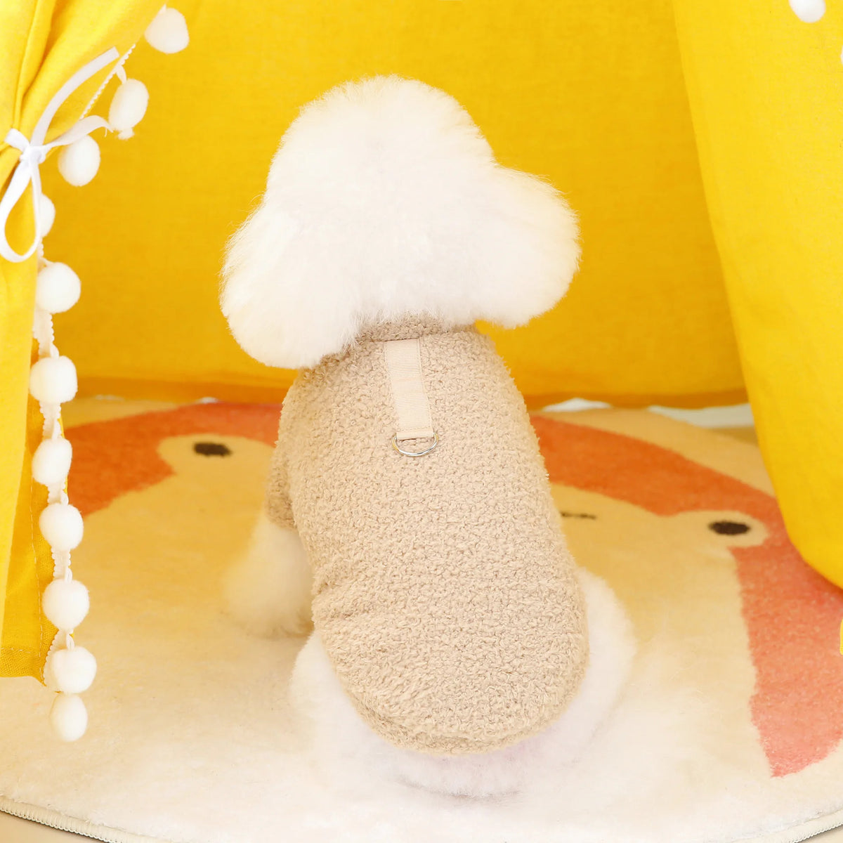 Winter Dog Sweater Warm Plush Dog Clothes for Small Medium Dogs Cats Soft Puppy Coat Jacket Chihuahua Teddy Costums Dog Supplies Pi-Mart