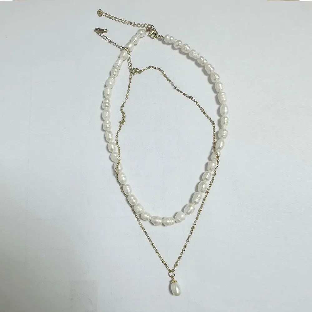 Stainless Steel Creative Steel Ball Chain Necklace Pi-Mart