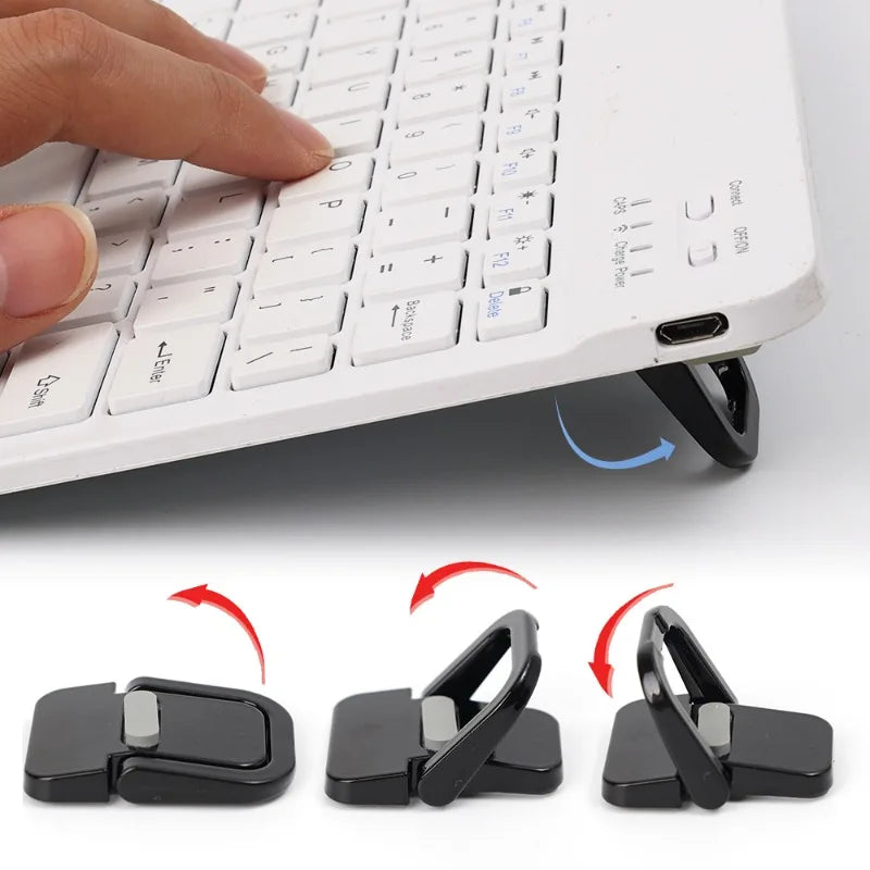 2pcs Keyboard Stands, Mini Laptop Stand for Desk, Portable Laptop Stand Compatible with MacBook Air Pro, Dell XPS,  HP More. Pi-Mart