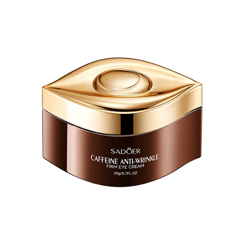 SADOER Caffeine Eye Cream Anti Dark Circles Eyes Bags Remover Firming Moisturizing Eye Creams Beauty Eyes Skin Care Products Tri Light Beauty