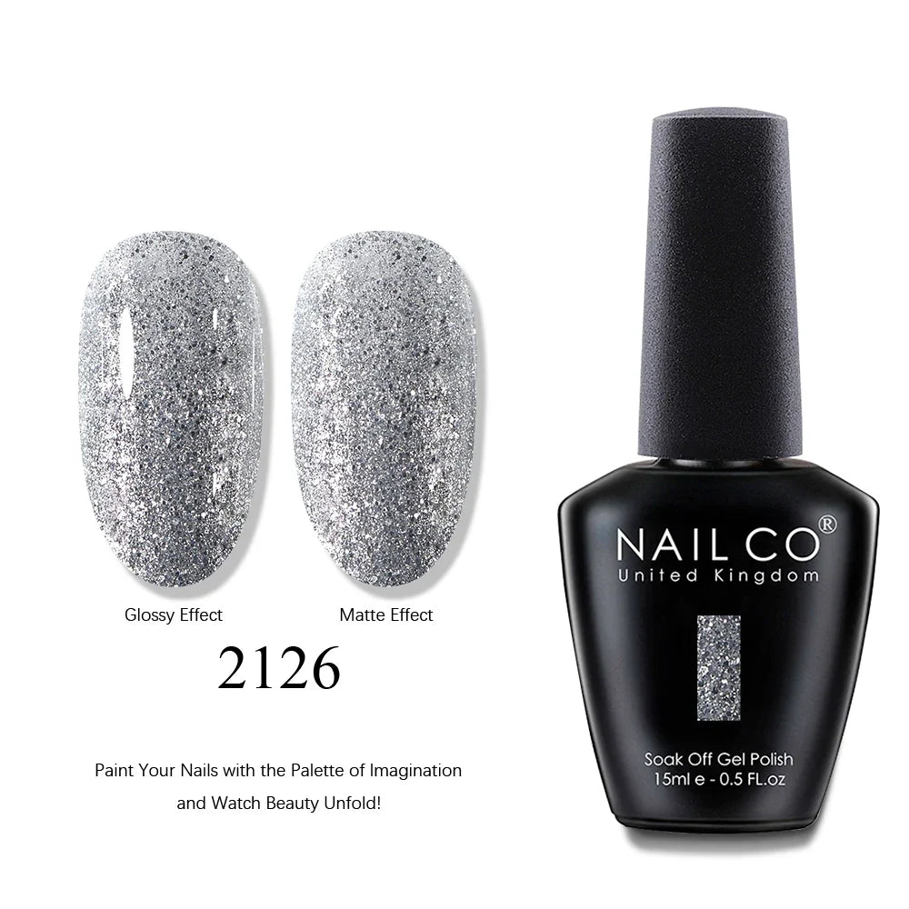 NAILCO 15ml Brown Nails Art Red Color Gel Nail Polish Semi-permanent UV Gel Polish Coffee Manicure Chocolate Hybrid Nail Varnish Tri Light Beauty