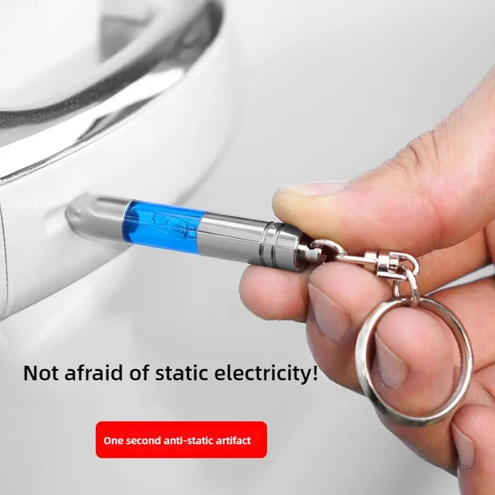 WINTER HOT Static Rod Electrostatic Discharger Portable Anti-Static Keychain Winter Dry Climate Static Antistatic Car Supplies Pi-Mart