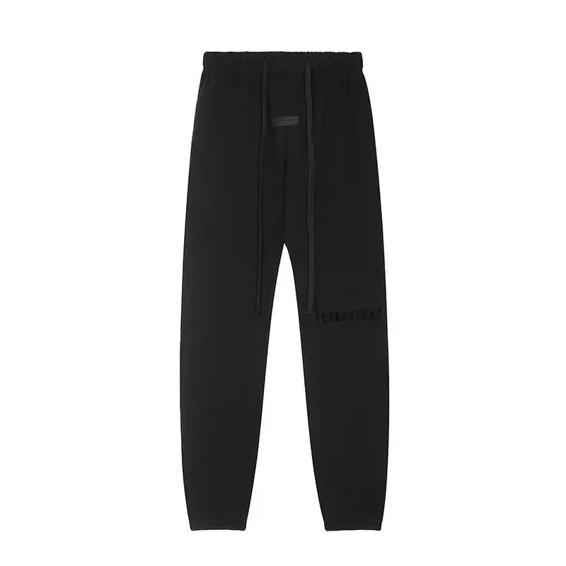 FW22 Men's Hoodies Jogging Set Luxury Design Chest Two Rows Plush Letter Hoodie Women's Loose Hoodie Fashion Unisex Pants Set LadyShow.Store