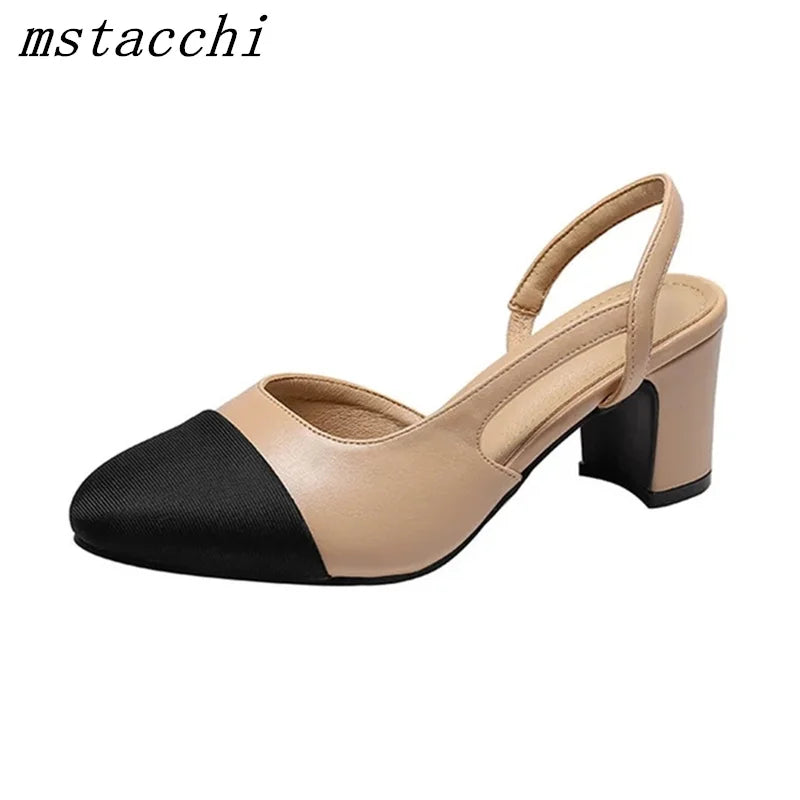 All-match Flat Shoes Women Sandals Non-Slip Soft Leisure Shoes Mixed Colors Comfort Low Heel Femme Thick Bottom Designer Shoes LadyShow.Store