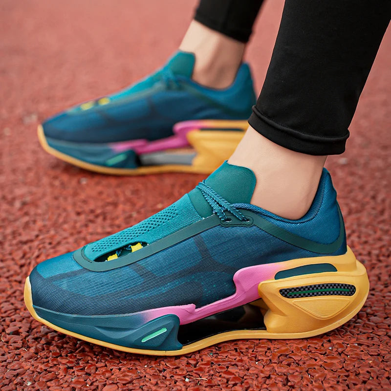 Men's Breathable Casual Sneakers Luxury Trainer Fashion Loafers Comfortable Wear and Relaxed Life Running Shoes for Male Pi-Mart