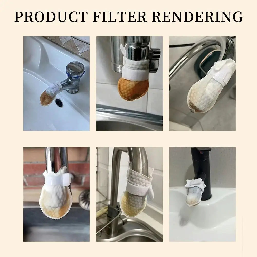 Disposable Faucet Filter Bags Universal Water Filter Accessory for Purifying Tap Water & Removing Impurities Pi-Mart