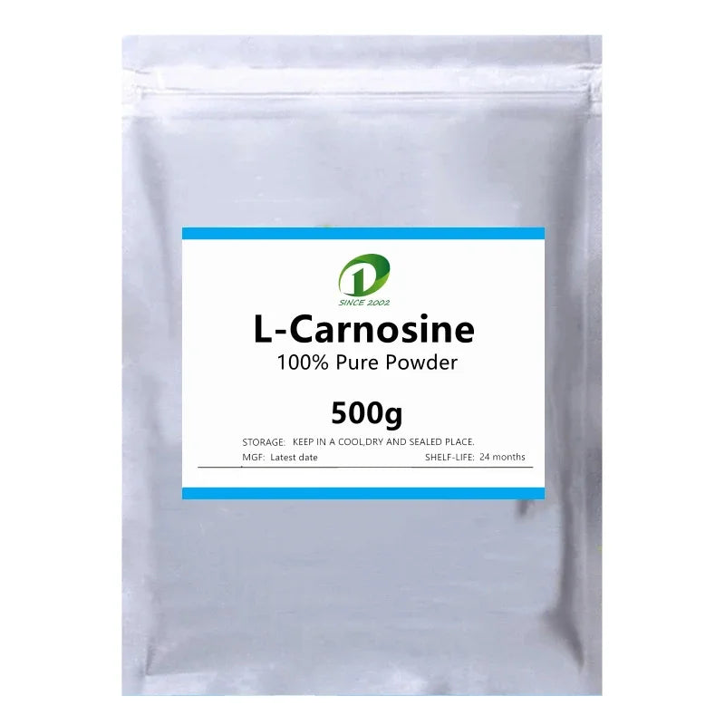 100% Pure Carnosine Powder,Anti-Wrinkle Moisturizing Facial Cream Shrink Pores Firming Day Cream Skin Care Product Beauty Face Tri Light Beauty