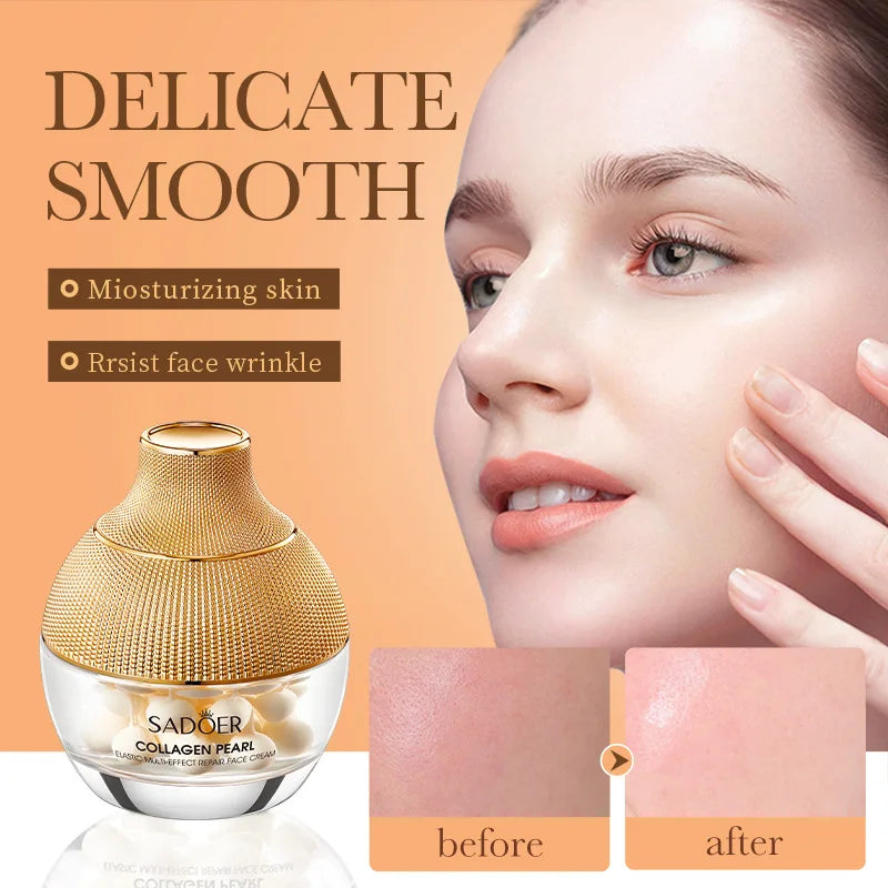 Pearl Cream Collagen Improve Wrinkle Moisturizing Face Cream Nourishing Brightening Firming Lifting Beauty Skin Care Products Tri Light Beauty