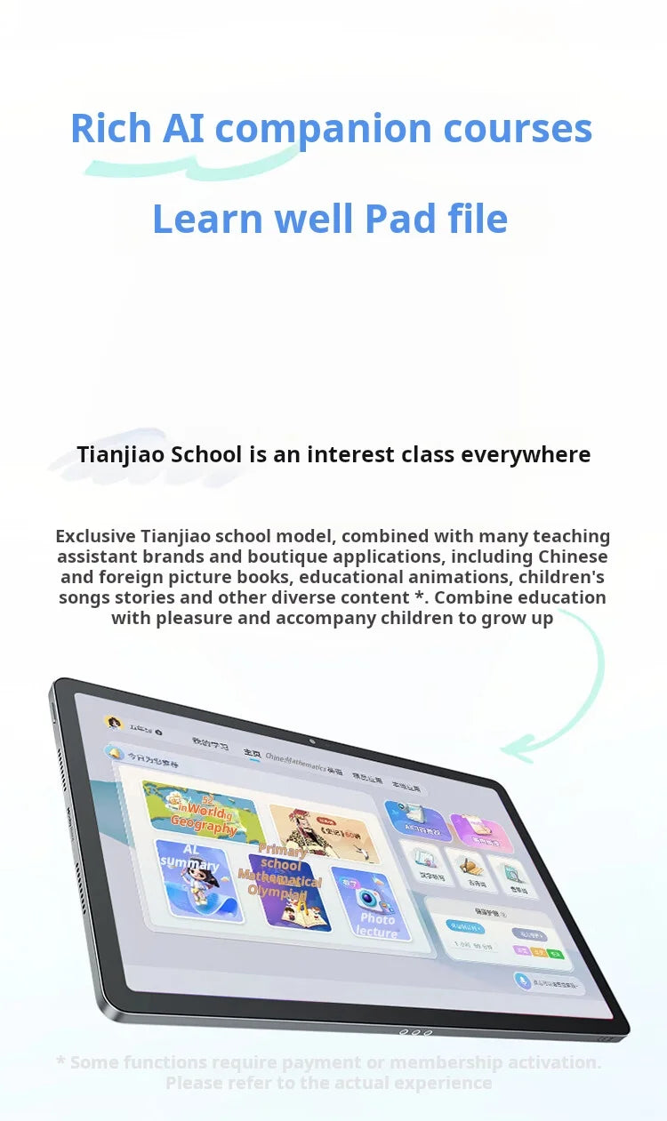Lenovo Xiaoxin Tablet 11 (2025 Model) 11-inch Tablet PC, Student Tablet, 2-in-1 Pad, Official Genuine Product Pi-Mart
