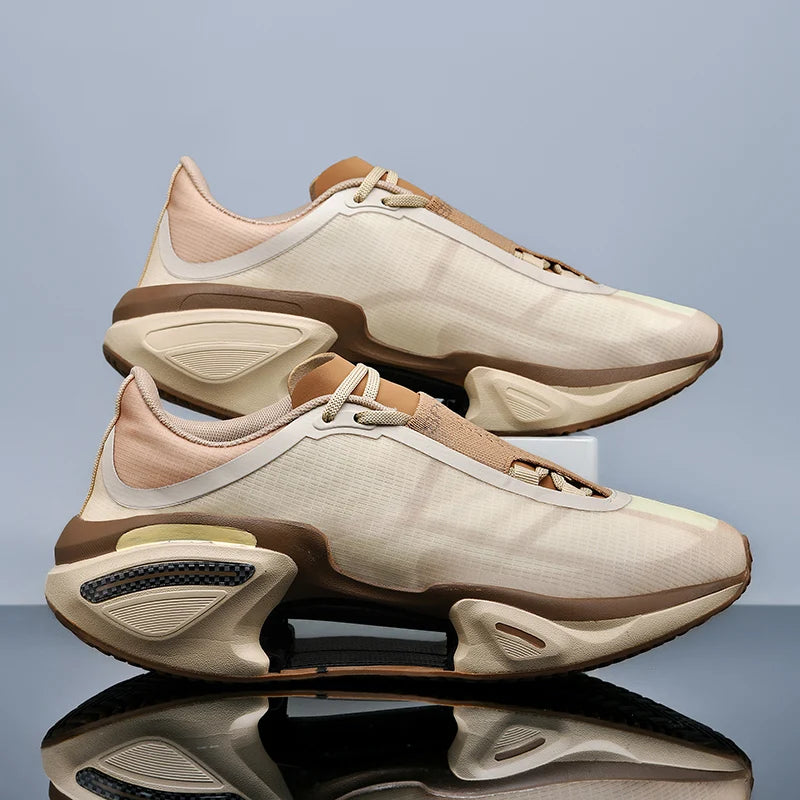 Men's Breathable Casual Sneakers Luxury Trainer Fashion Loafers Comfortable Wear and Relaxed Life Running Shoes for Male Pi-Mart