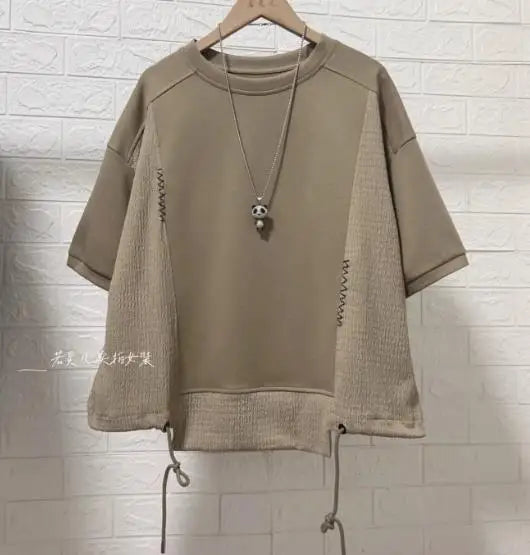White Hoodie Women Long Sleeve Drawstring Casual Sweatshirts LadyShow.Store