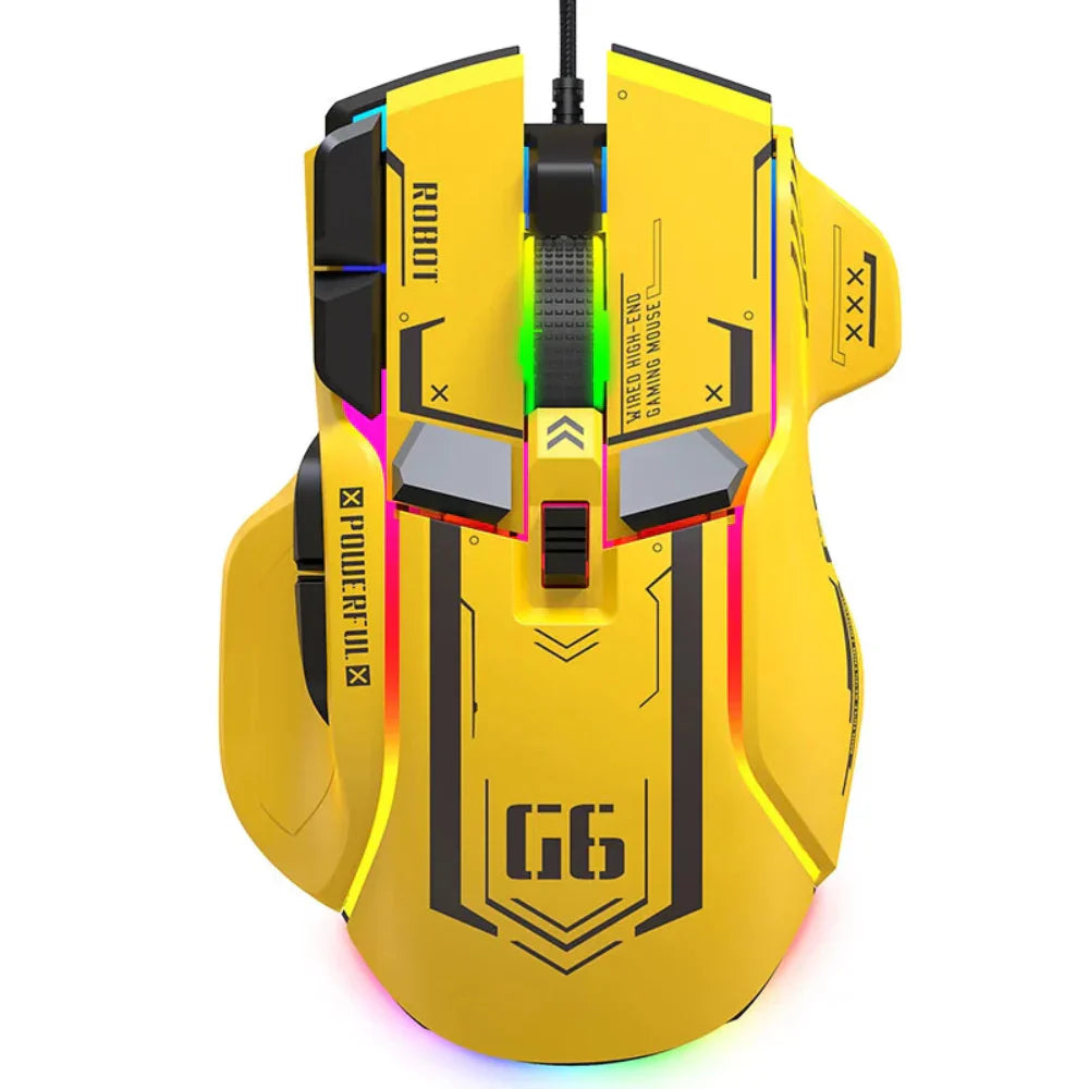 12800 DPI RGB USB Gaming Mouse