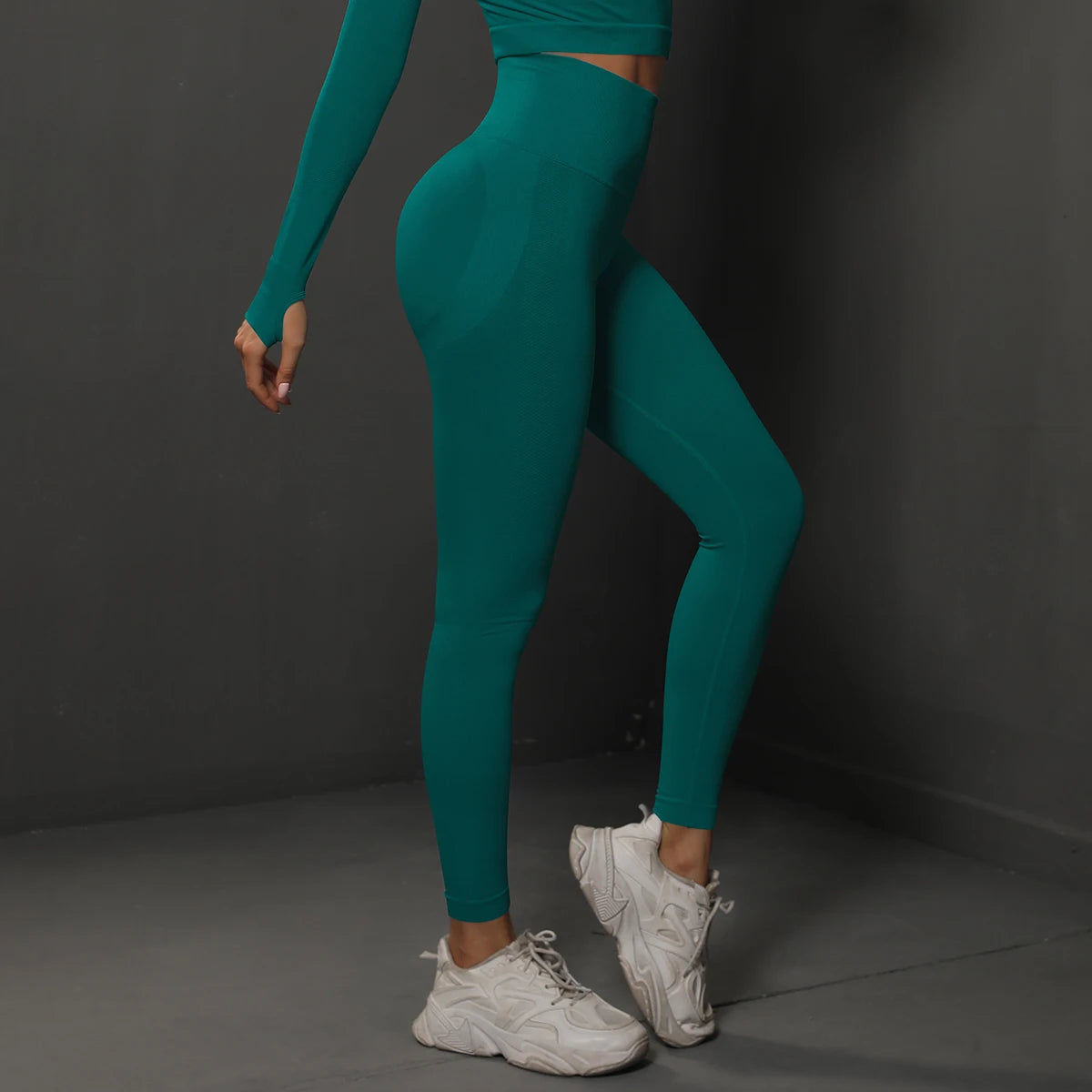Seamless Gym Leggings Women Yoga Pants Sexy High Waist Booty Lifting Leggings Pants Women Sports Clothing Fitness Wear Pi-Mart
