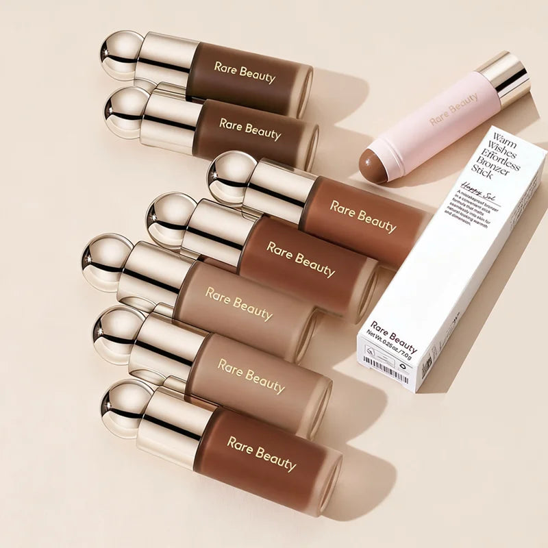 Rare Beauty 3D Face Contour Liquid Bronzer Shade Smooth Highlight Mirror Lasting Natural Nose Shadow Waterproof Brighten Makeup LadyShow.Store