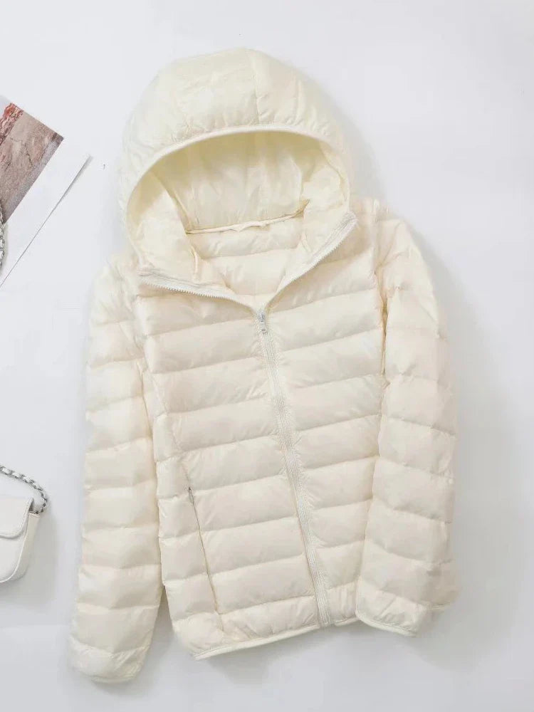 NewBang Brand Women's Down Jackets 90% Ultra Light Duck Down Women Lightweight Coat Hooded Female Windbreaker Parka Plus Coats LadyShow.Store
