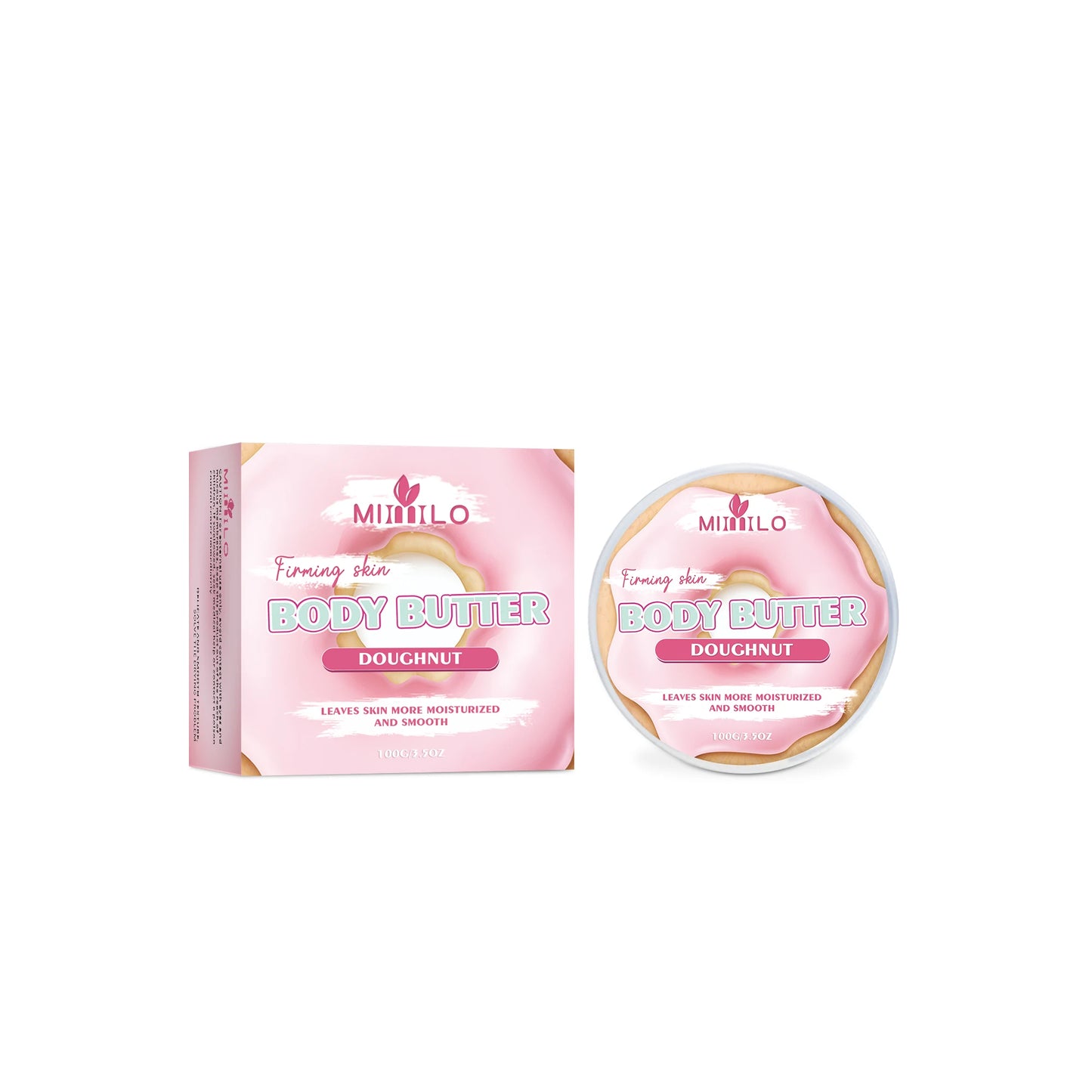 100g Moisturizing Body Glaze Cream 6 Sweet Flavors Body Butter Hydration Soft Smooth Skin Non Sticky Non Tightening Pi-Mart