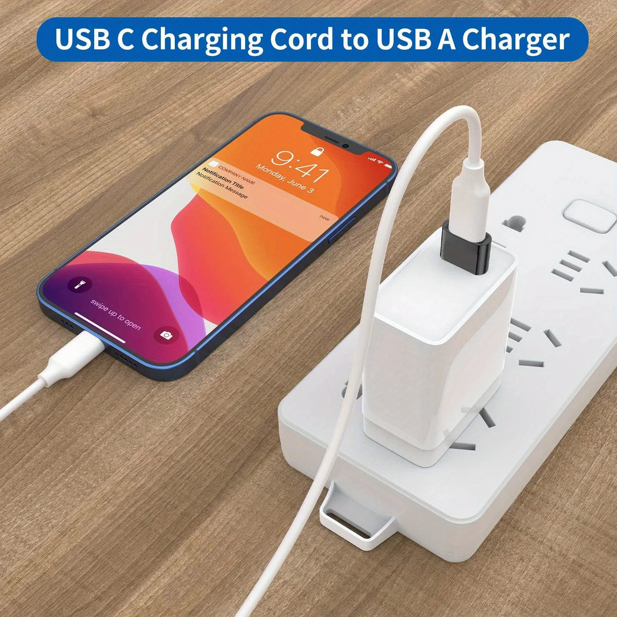 3-Pack USB to USB C Adapter, USB C Female to USB Male Super Fast Charging and OTG Converter Compatible with iPhone 15/14/13/12 P Pi-Mart