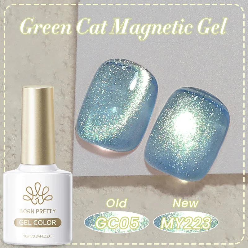 BORN PRETTY 117 Colors Cat Magnetic Gel Nail Polish 10ml Full Coverage Varnish Semi Permanent Super Gorgeous Nails Manicure Tri Light Beauty