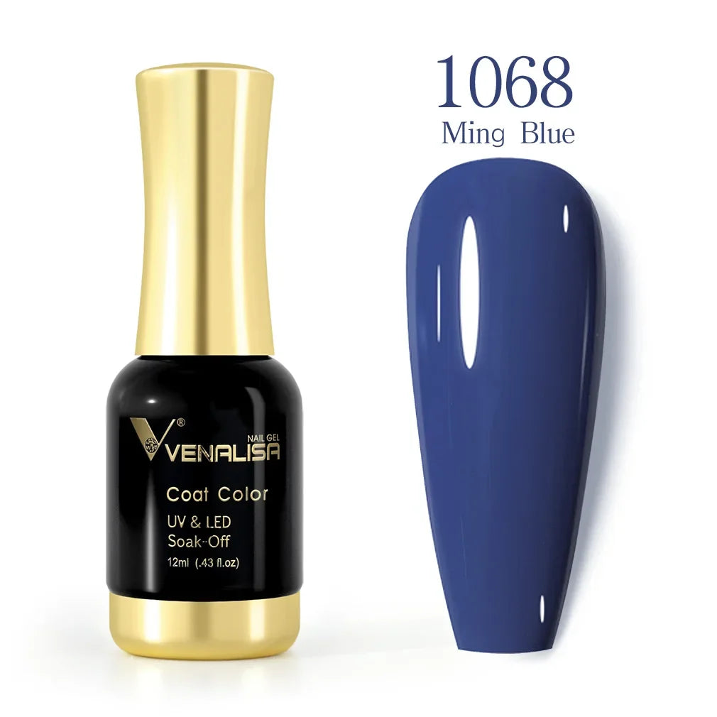 VENALISA Nail Gel Varnish TPO FREE Soak Off UV LED Organic Odorless Enamels Nail Art Colors 12ml 120Colors UV Gel Nail Polish Tri Light Beauty