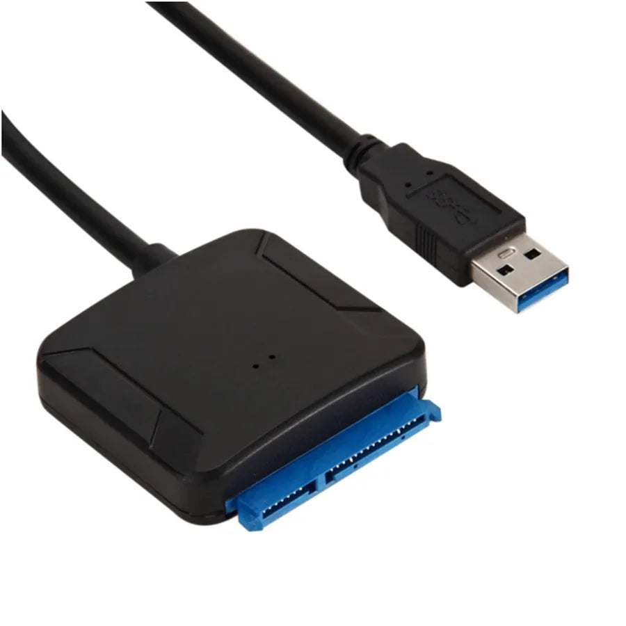 USB 3.0 Adapter Cable for 2.5" 3.5" HDD SSD Hard Drive 5Gbps External Converter with 12V Power Adapter USB 3.0 to SATA Converter Pi-Mart