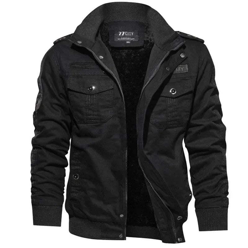 LIBIELIY   Thicker Warm Down Jackets Men Winter Coats Balck Casual Winter Jackets High Quality Male Multi-pocket Cargo Ja Pi-Mart