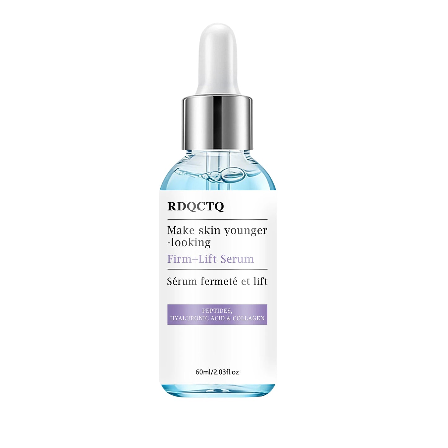 Face Serum with Peptides Hyaluronic Acid Collagen Hydrating Facial Treatment for Smooth Skin Texture & Elasticity Enhancement Pi-Mart