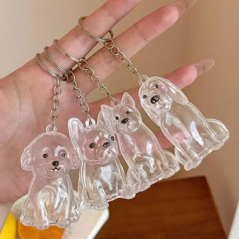 Diy Bag Charm Handmade Pet Hair Memorial Keychain Keepsake Pendant for Dog Fur - Personalized Pet Loss Gift for Dog Lovers Pi-Mart