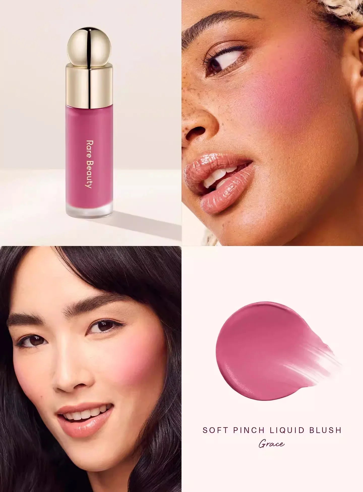 Rare Beauty 3D Face Contour Liquid Bronzer Shade Smooth Highlight Mirror Lasting Natural Nose Shadow Waterproof Brighten Makeup LadyShow.Store