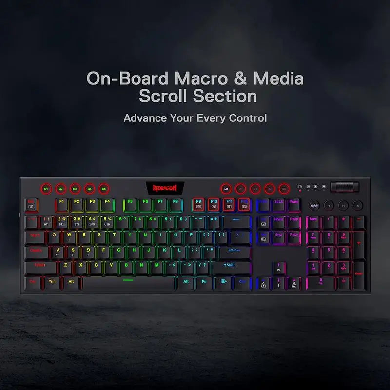 K618 Horus Wireless RGB Mechanical Keyboard