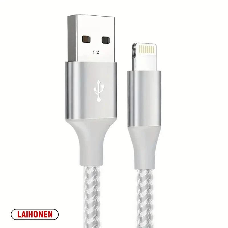 1M 2M 3M USB A To Lightning MFi Certified  Cable For iPhone 14 13 12 11 X XR Pro Max Fast Charging Cable Charger Data Wire Cord Pi-Mart