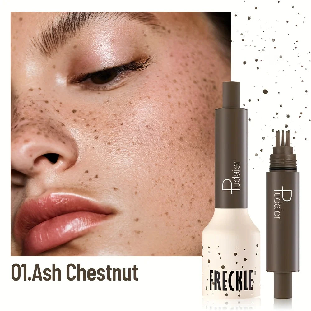 Freckle Stamp Makeup Pen Waterproof, Natural Look Dot Freckles, Long Lasting, Sweatproof, Beginner Friendly LadyShow.Store