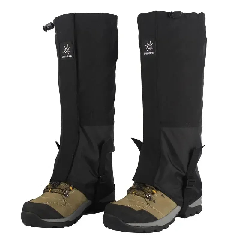 Waterproof Snow Sand Prevention Leg Gaiters Essential Protective Gear for Outdoor Mountaineering Skiing Desert Hiking Exploratio Pi-Mart