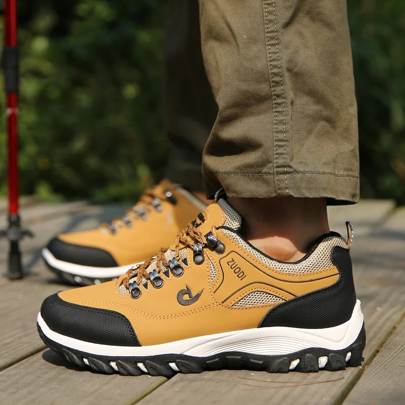 Men Shoes Leather Casual Shoes For Men Sneakers Spring Autumn Winter Shoes For Male Tennis Lightweight Walking Shoes Pi-Mart